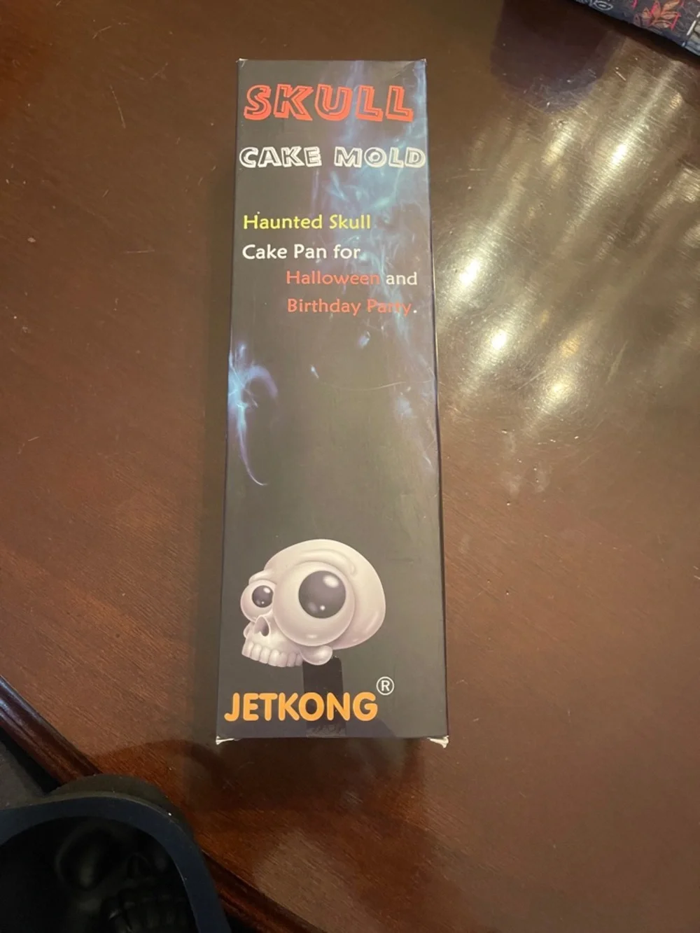 JETKONG 6 Cavity Skull Cake Pan and Silicone Skull Cakelet Mold nwt